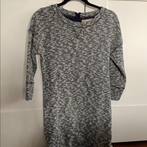 Banana Republic marled tweed sweater dress